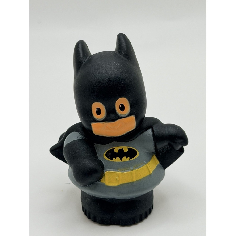 Little People DC Comics Super Friends Batman Figure Mattel 2011 Toy Vintage